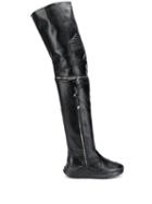 Toga Pulla Over-the-knee Boots - Black