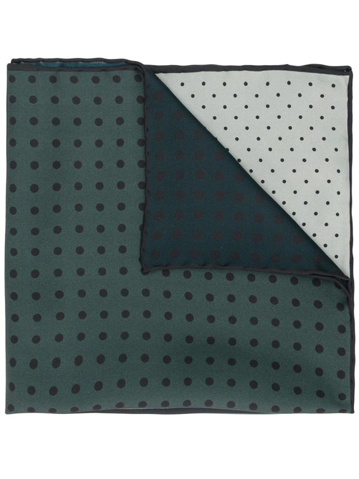 Lanvin Polka-dot Pocket Handkerchief - Green