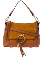 See By Chloé Joan Cross Body Bag, Women's, Brown, Suede/calf Leather