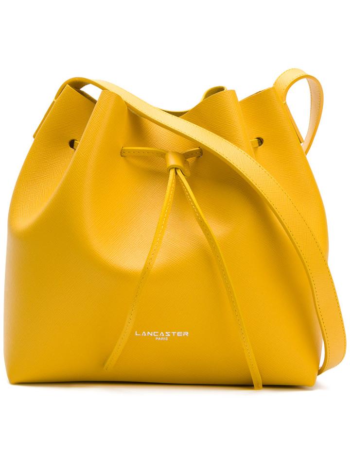 Lancaster - Bucket Bag - Women - Leather - One Size, Yellow/orange, Leather