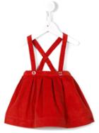 Burberry Kids Corduroy Braces Skirt, Infant Girl's, Size: 6 Mth, Red