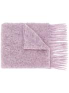 Filippa-k Chunky Wool Scarf - Pink