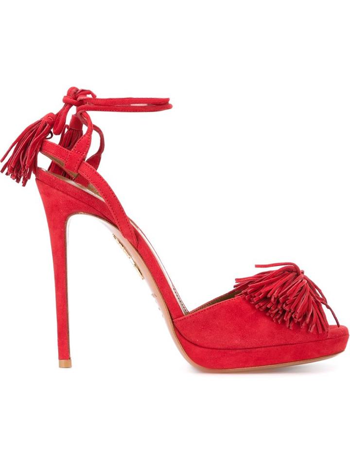 Aquazzura 'wild One Plateau 115' Sandals