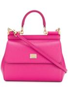Dolce & Gabbana Smal Sicily Shoulder Bag - Pink