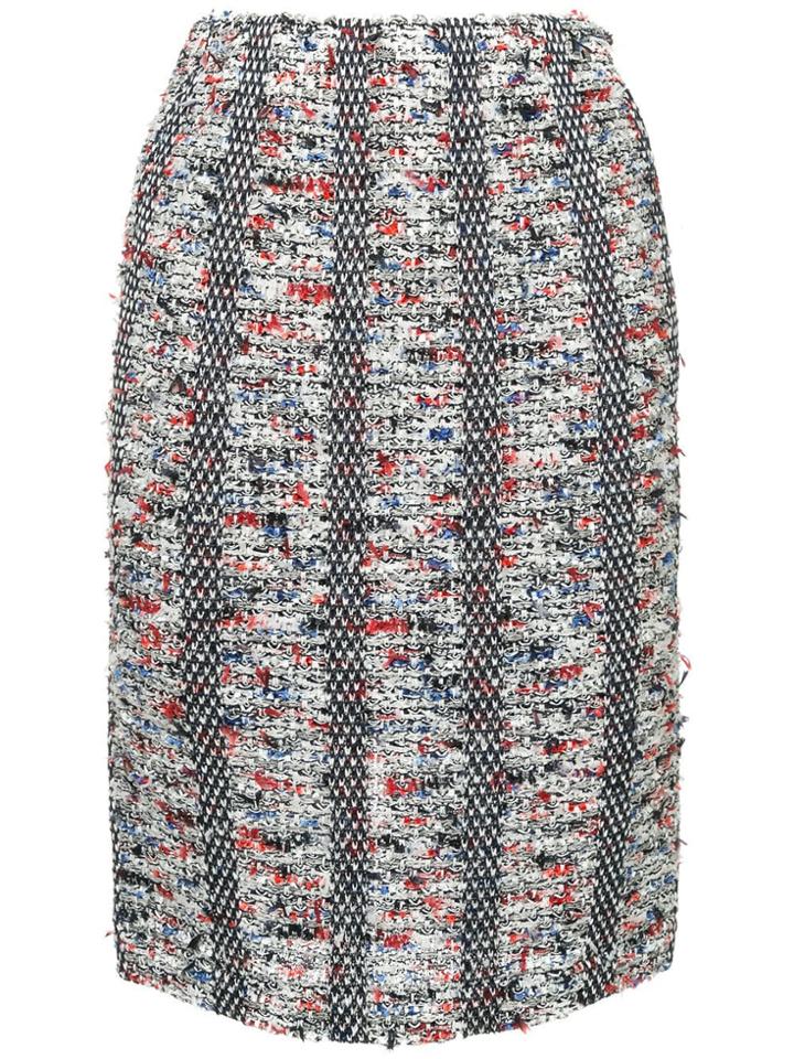 Coohem Tweed Pencil Skirt - Multicolour