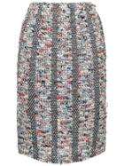 Coohem Tweed Pencil Skirt - Multicolour