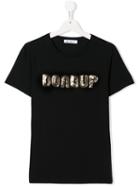Dondup Kids Sequin Logo T-shirt - Black
