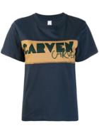 Carven Embroidered Logo T-shirt - Blue