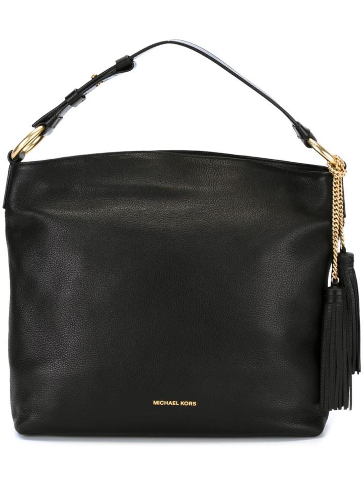 Michael Michael Kors Large 'elyse' Hobo Shoulder Bag, Women's, Black