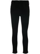 Citizens Of Humanity Super Skinny Cropped Jeans - Black