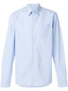 Prada Classic Checked Shirt - Blue