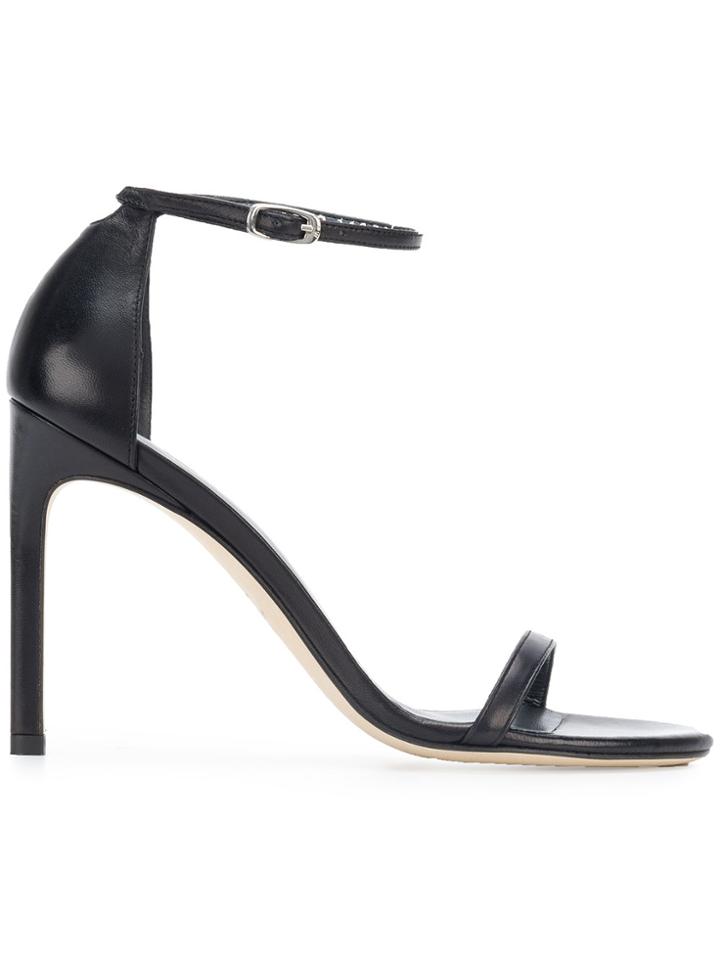 Stuart Weitzman Nudistsong Sandals - Black