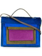 Jamin Puech Small Layered Crossbody Bag, Women's, Blue
