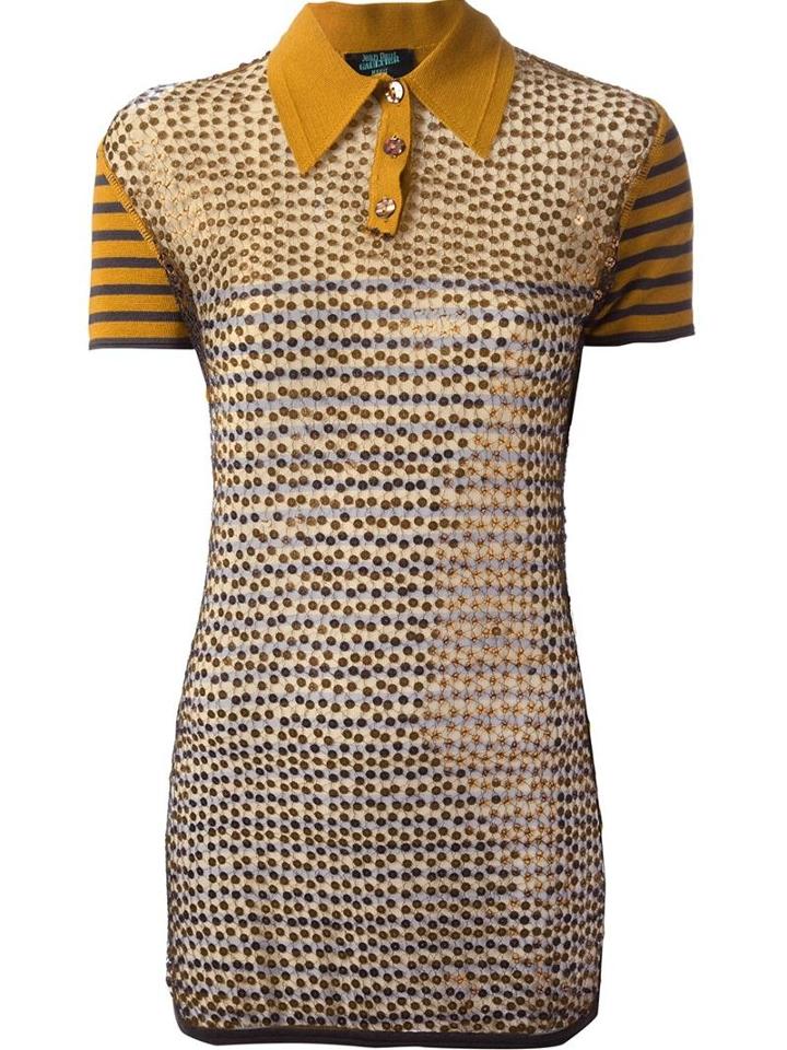 Jean Paul Gaultier Vault Sequined Polo