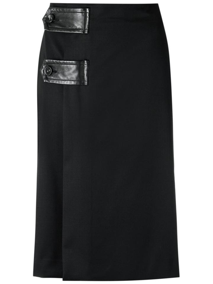 Reinaldo Lourenço - Midi Skirt - Women - Wool - 38, Black, Wool