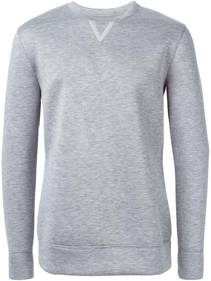 Helmut Lang Boxy Fit Sweatshirt, Men's, Size: Medium, Grey, Modal