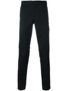 Givenchy Star And Stripe Trimmed Trousers - Black