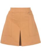 A.l.c. A-line Mini Skirt - Brown