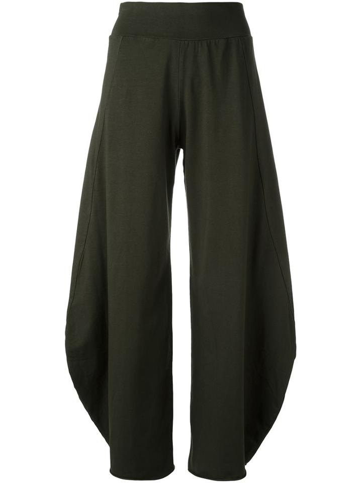 Labo Art 'delfo' Trousers, Women's, Size: 1, Green, Cotton/spandex/elastane