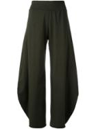Labo Art 'delfo' Trousers, Women's, Size: 1, Green, Cotton/spandex/elastane
