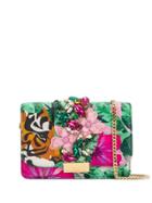 Gedebe Cliky Tiger Flower Bag - Green
