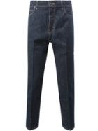 Stella Mccartney Dark Denzel Carrot Cropped Jeans - Blue