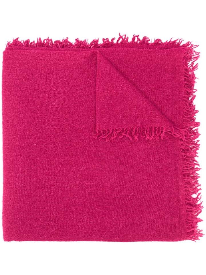 Faliero Sarti Fringe Scarf - Pink