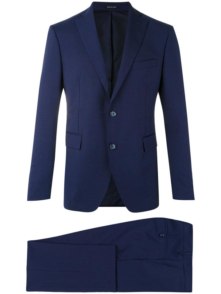 Tagliatore - Two Piece Suit - Men - Cupro/virgin Wool - 56, Blue, Cupro/virgin Wool