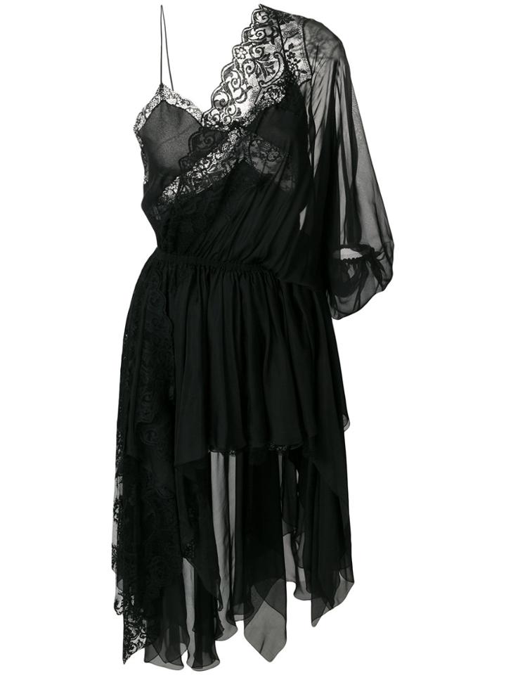 Faith Connexion Hi-low Lace Dress - Black