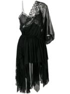 Faith Connexion Hi-low Lace Dress - Black