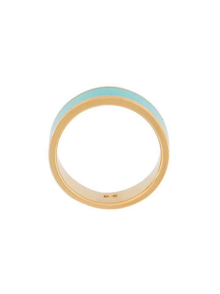 Ca & Lou Band Ring, Women's, Size: Small, Blue
