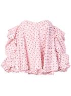 Caroline Constas Gabrielle Top - Red