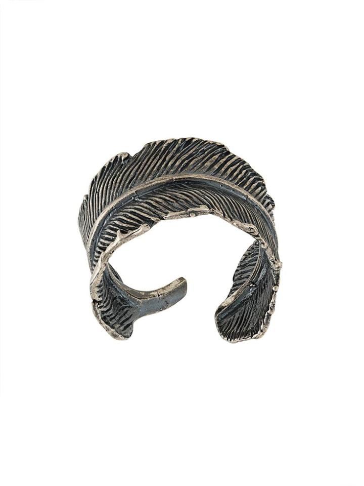 M. Cohen Leaf Ring - Metallic