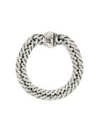 Emanuele Bicocchi Skull-embellished Chain Bracelet - Silver