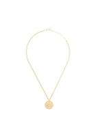 Christian Dior Pre-owned Coin Logo Necklace - Gold