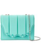 Marco De Vincenzo Flap Crossbody Bag - Blue