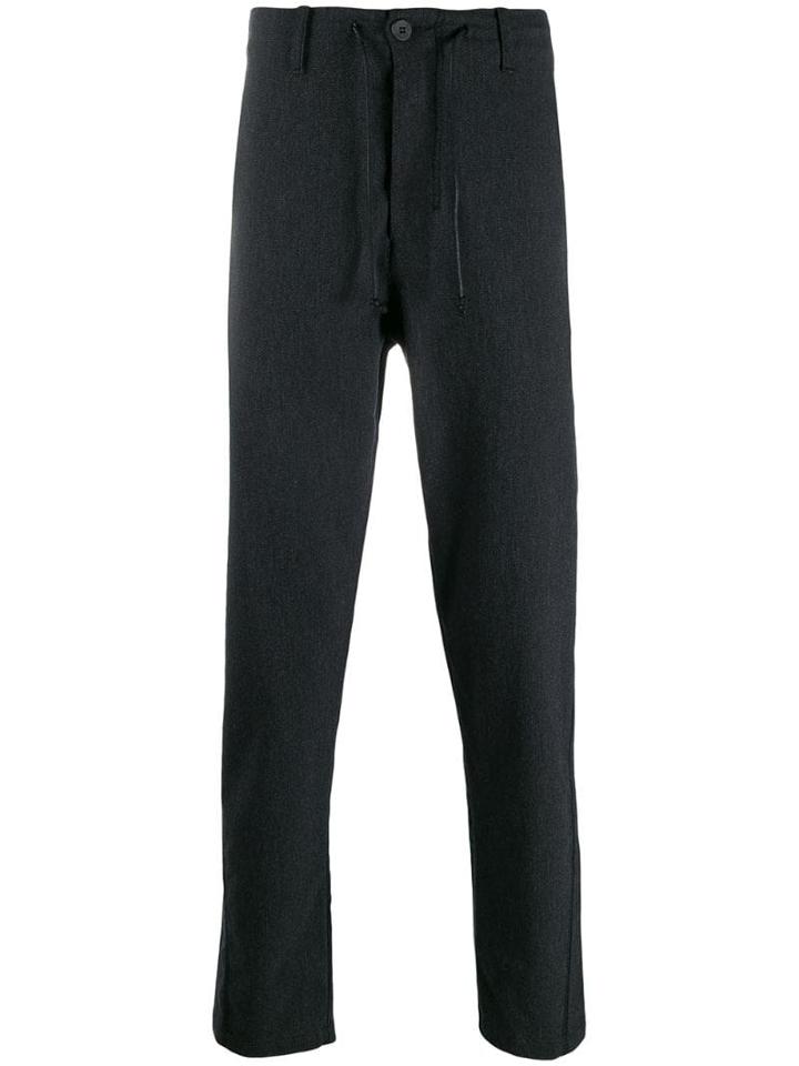 Transit Tapered Drawstring Trousers - Grey