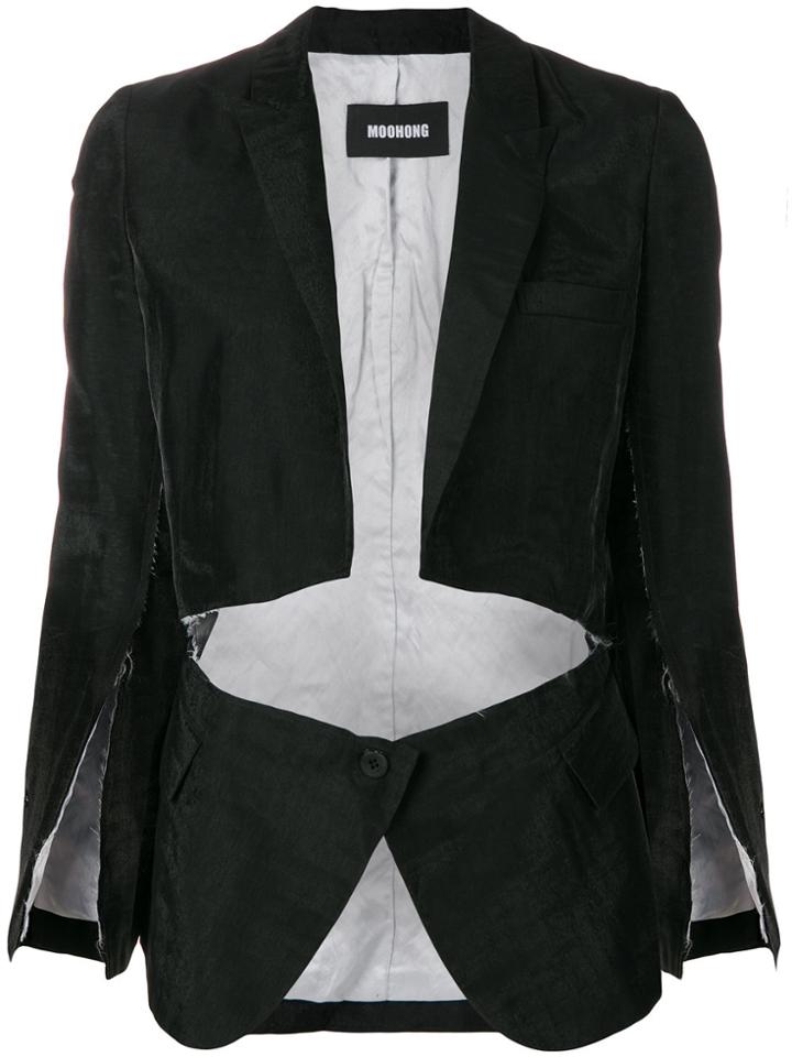 Moohong Deconstructed Blazer - Black