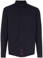 78 Stitches Contrast Patch Shirt - Blue