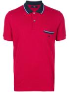 Fay Chest Pocket Polo - Red
