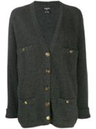 Chanel Pre-owned '2000s Cashmere Cardigan - Grey