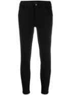 J Brand Alana Mid-rise Skinny Jeans - Black