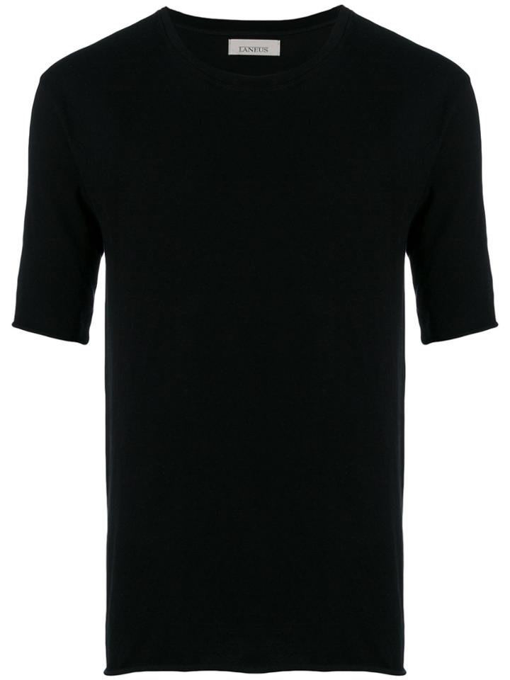 Laneus Plain T-shirt - Black