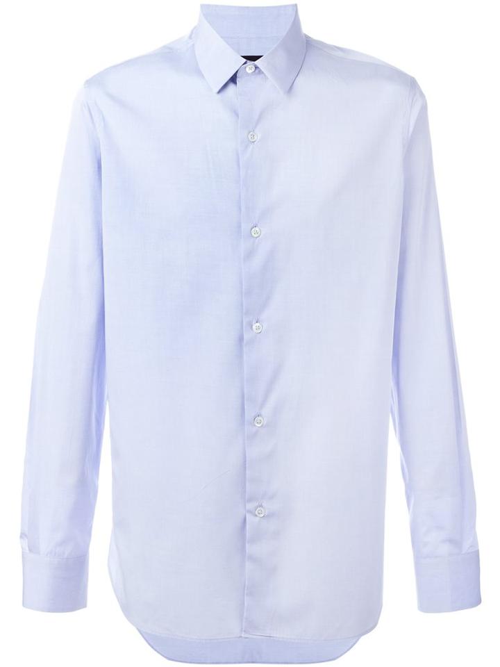 Ann Demeulemeester Grise 'nube' Shirt, Men's, Size: Small, Blue, Cotton