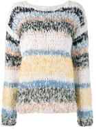 Chloé Stripe Knitted Jumper - Multicolour
