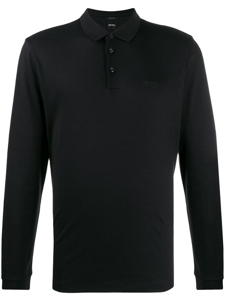 Boss Hugo Boss Colour Block Polo Shirt - Black