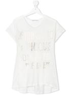 Elsy Teen Embellished T-shirt - White