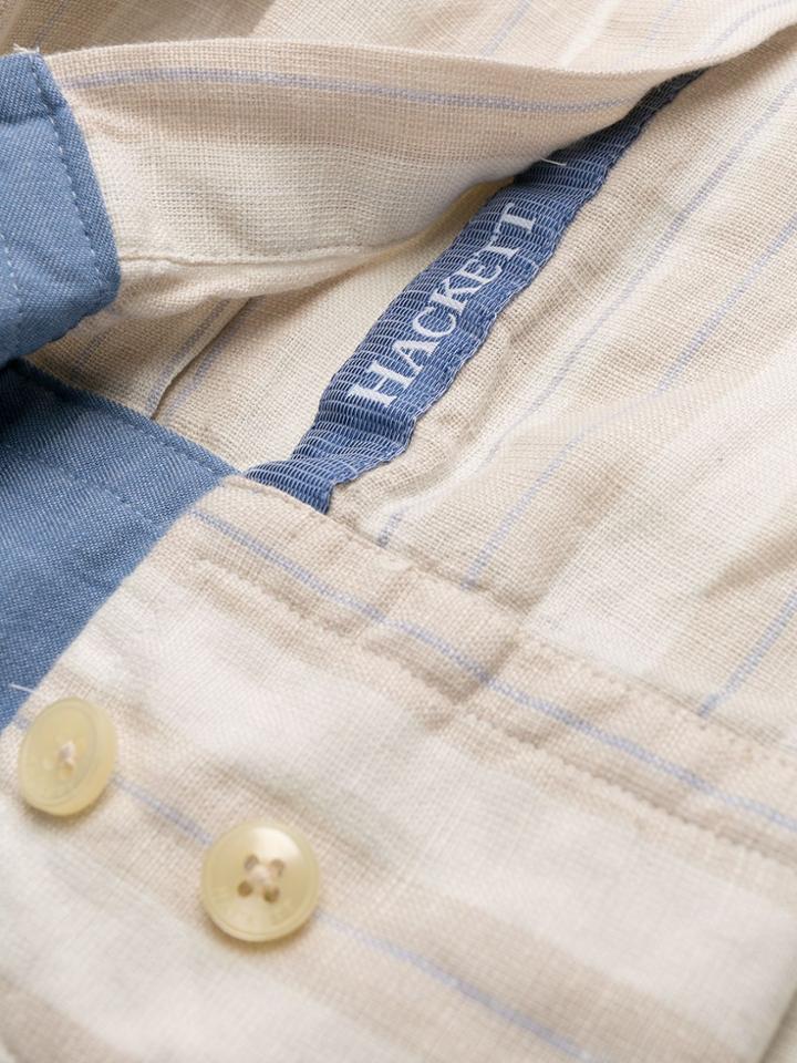 Hackett Striped Shirt - Neutrals