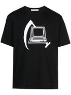 Undercover Death Pc Print T-shirt - Black