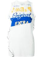 3.1 Phillip Lim Ruffled Trim Tank Top, Women's, Size: Xs, White, Cotton